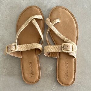 Splendid Raffia Women's Natural Sandals